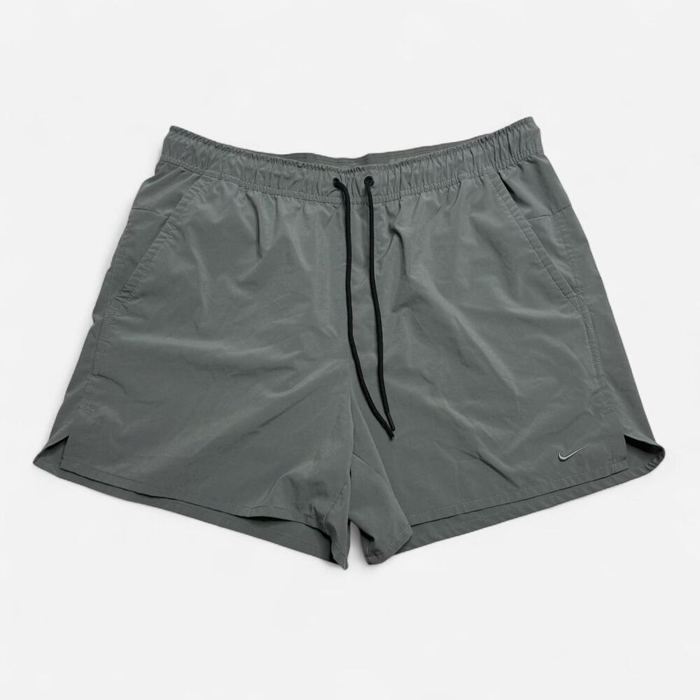 Nike Dri-FIT Gray Running Shorts Elastic Waist Athletic Size XL Men